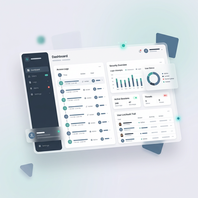 Identity Management dashboard interface