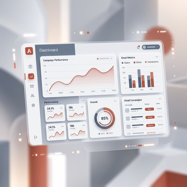 Marketing Automation dashboard interface